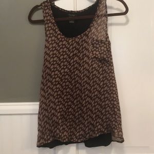 Sheer Racerback Tank Top